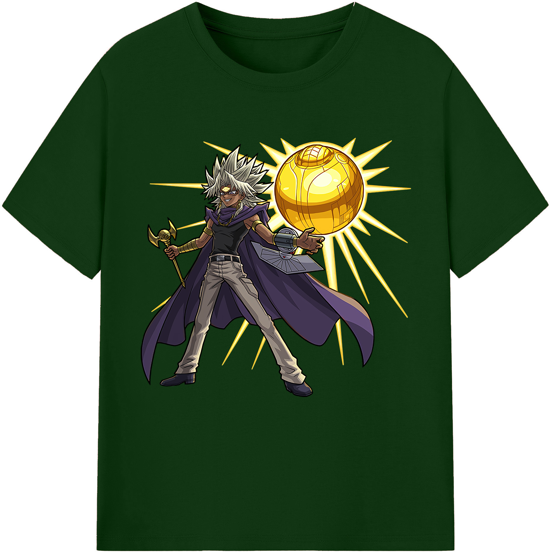 （画像用） 遊☆戯☆王 Yu-Gi-Oh! 綿100％半袖Tシャツ（フロントプリント）